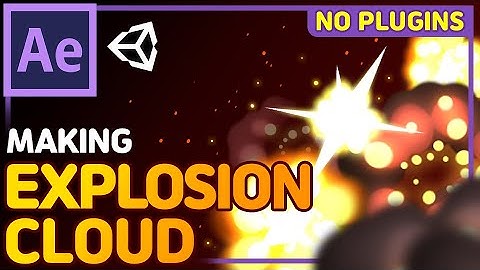 Game VFX Tutorial - Explosion Cloud with AfterEffects [For Unity / No Plugins / Eng&Kor Sub]