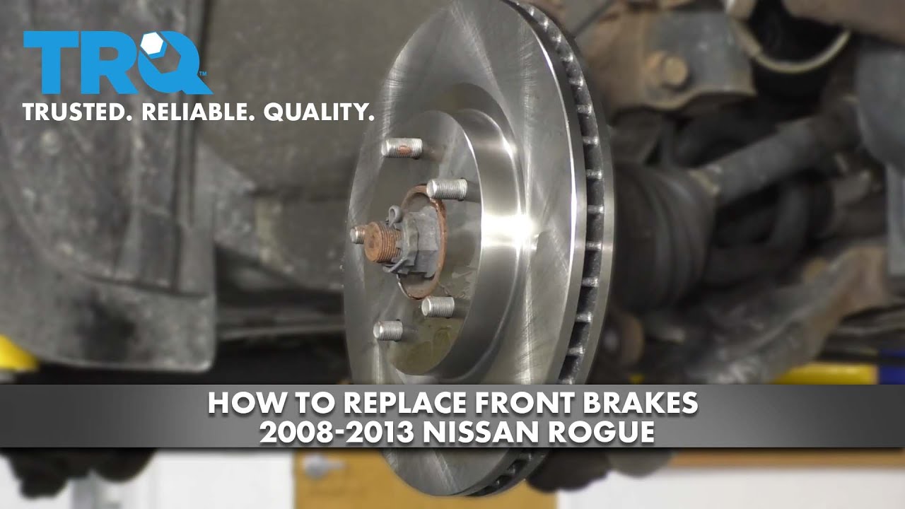 How To Replace Front Brakes 20082013 Nissan Rogue YouTube