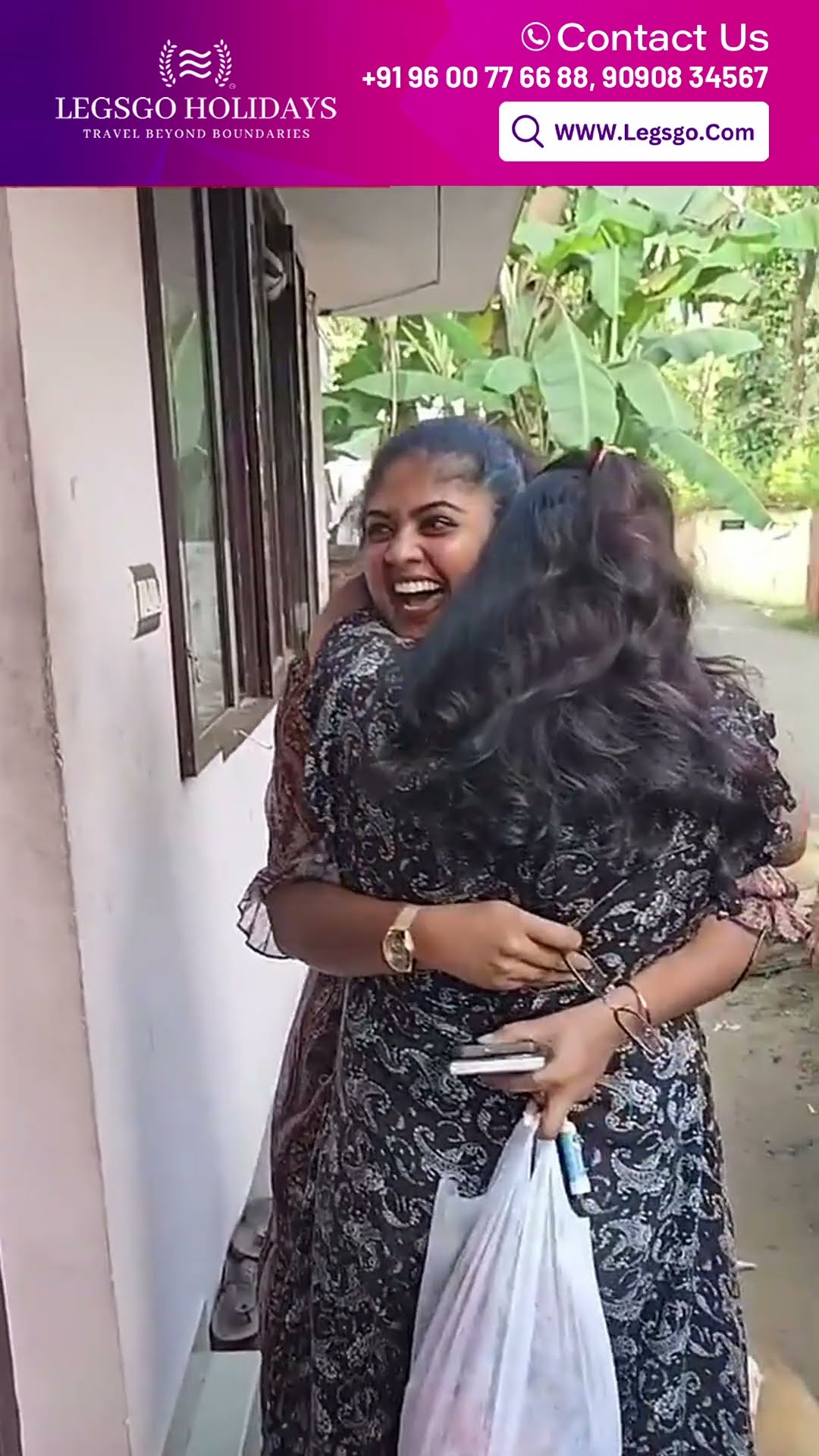 'OMG ? நீ எப்போடி வந்த..?' Specs வளையுற அளவுக்கு ஓடிவந்து Hug பண்ண பெண்...