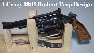 A Crazy 1882 Rodent Trap Design. "The World's Luckiest Rat"