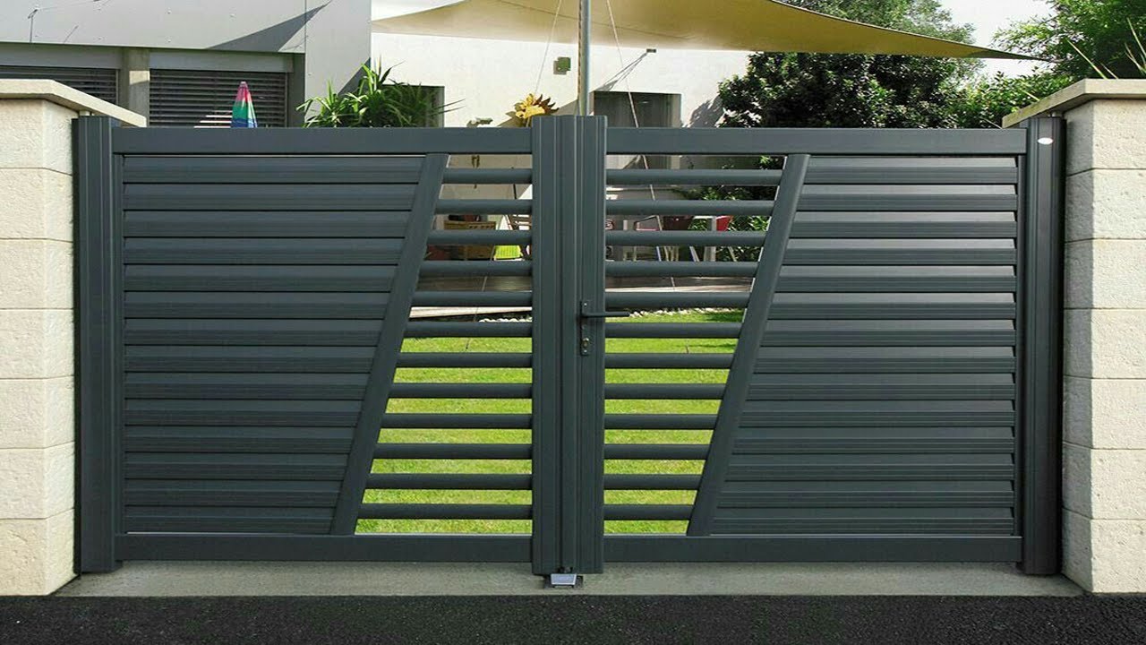 Latest Modern Gate Design ideas 20   House Main Gate Design Ideas   MS  Grill Gates Design in India