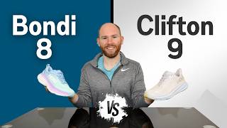 Hoka Clifton 9 vs Bondi 8 Review by a Foot Specialist