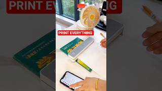 “This Tiny Printer Has NO INK… But Prints Everything 😳🔥”