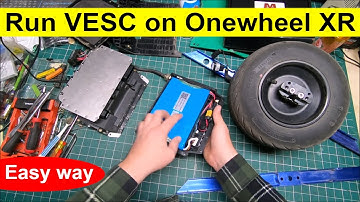 The easy way run VESC on Onewheel XR also you can do it on Pint X GT S DIY