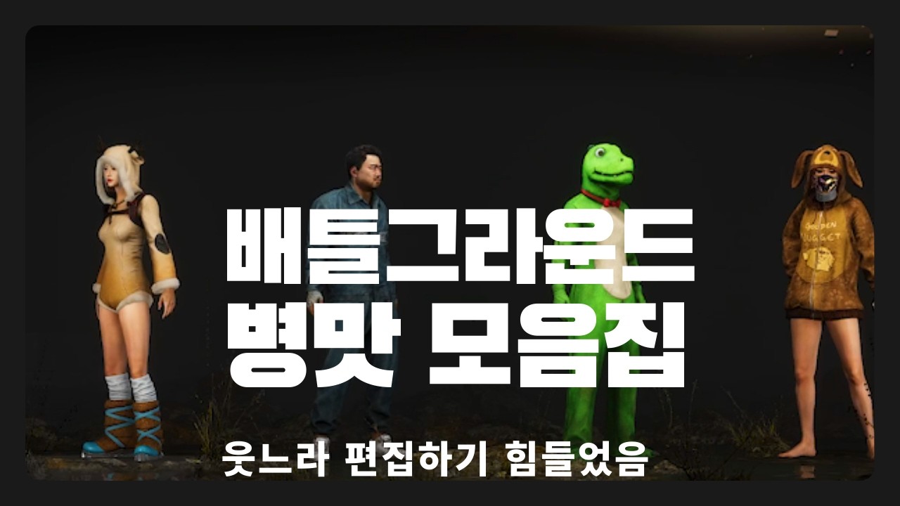웃느라 편집하는데 오래 걸림 레전드 배그 잡탕 모음집 ㅋㅋㅋ