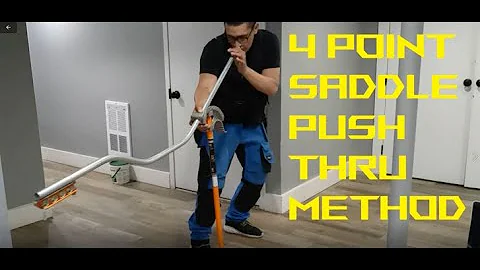 Conduit Bending - 4 Point Saddle Push Thru Method