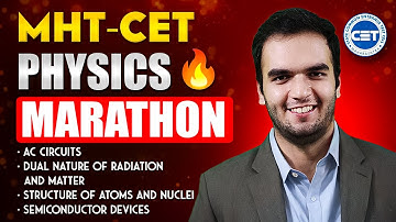Physics MHTCET Marathon Part 4  - RG LECTURES - CONCEPTUAL MCQ SOLVING - Revision MHTCET 2024