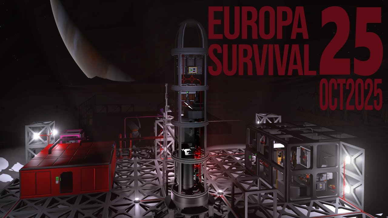 Stationeers - EUROPA survival - Oct2025 - E25: Fuel trouble, space ice ...
