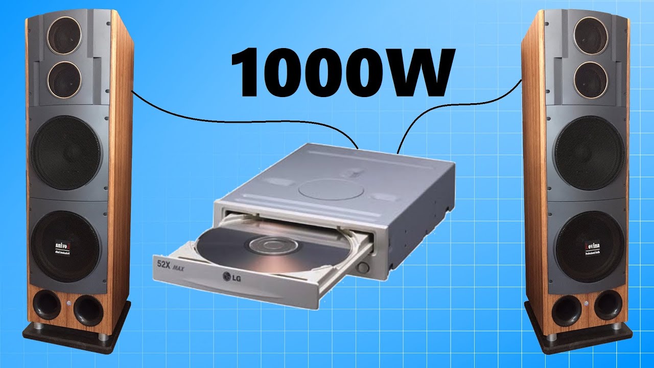 Update Turn CDrom into CD Amplifier