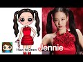 How to Draw Jennie &quot;You &amp; Me&quot; | BlackPink