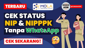 Terbaru! Cara Cek NIP/NIPPPK di Mola BKN - Cek Update Progres Penetapan NIP di MOLA BKN