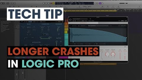 Tech Tip - Longer Crashes in Logic Pro