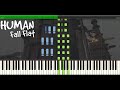 Tower theme  human fall flat piano tutorial hard