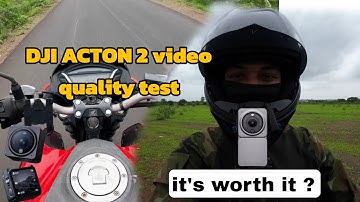 Dji action 2 video quality test for moto vlogging #unboxing #dji #motovlog  #trending #youtube