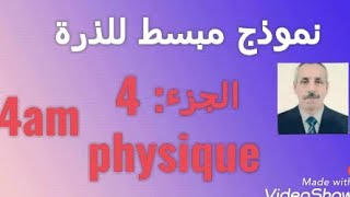 امثلة عن بعض الذرات ( ذرة الهيدروجين ).يتبع فيزباء الرابعة متوسط .