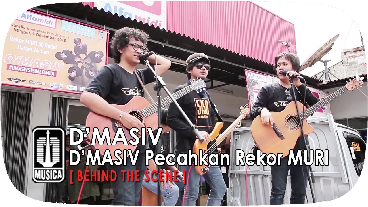 D'MASIV Pecahkan Rekor MURI | BTS Part 3