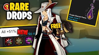 New 51% Farm! Eternal Flame Cape! Rare Drops and More AQW