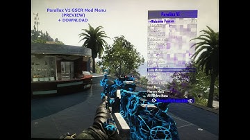[BO2/GSCR] Parallax V1 (PREVIEW) New Design & New Options | + DOWNLOAD