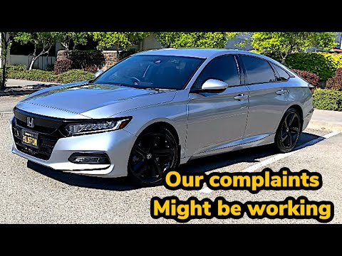2018-2020 Honda Accord FIX for vehicles with some common problems and glitches
