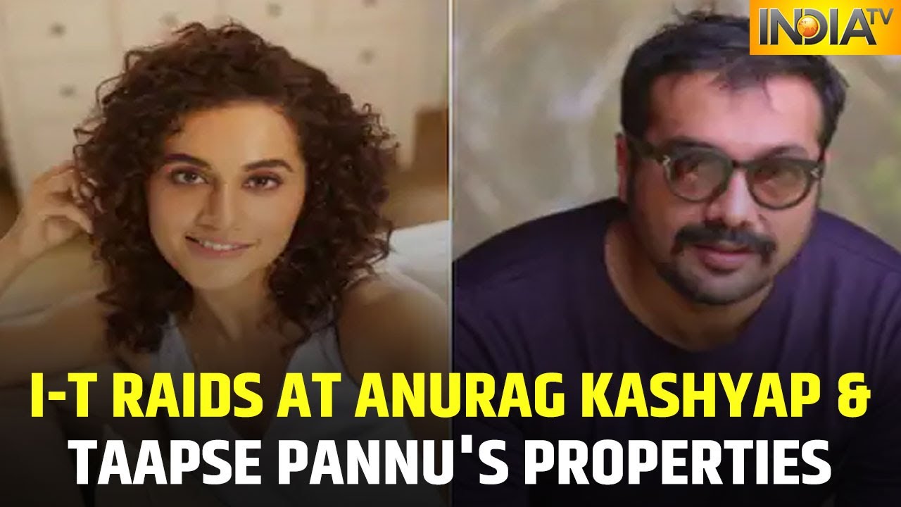 I-T Raids Properties Linked To Anurag Kashyap, Taapsee Pannu, Vikas Bahl Over Alleged Tax Evasion