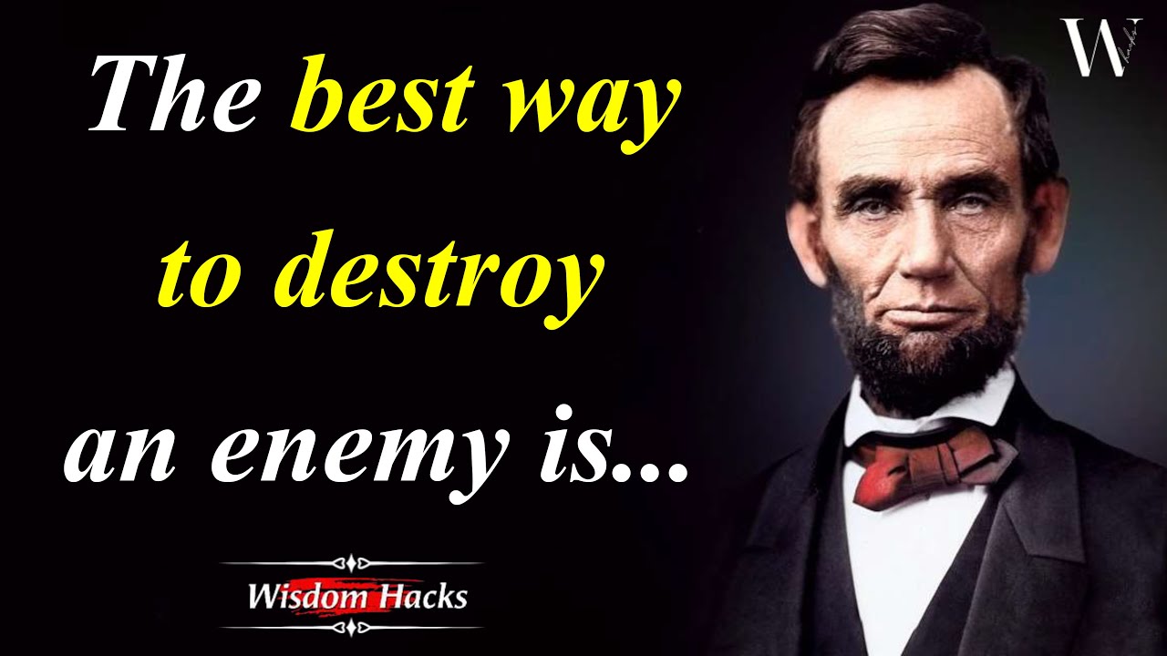 Strong and Powerful Abraham Lincoln Quotes To Enlighten Your Thoughts ...