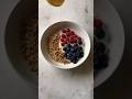 Greek Yogurt With Granola And Berries