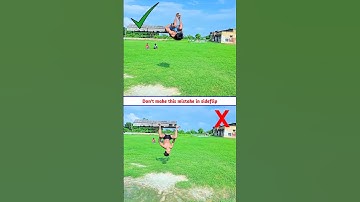 Sideflip Tutorial Avoid This Common Mistakes?