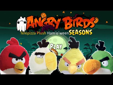angry birds telepizza plush