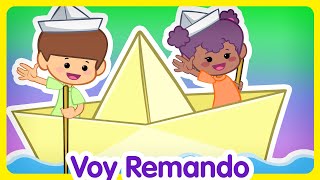 Voy Remando - Canciones infantiles de la Gallina Pintadita by Gallina Pintadita 4,197,781 views 3 years ago 2 minutes, 12 seconds