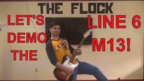 How To Use The LINE 6 M13!! (DEMO)