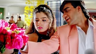 Kitna Haseen Chehra (Sad 💔😢 Song) Dilwale 1997 | Ajay Devgan, Raveena Tandon | Alka Yagnik, Udit N..