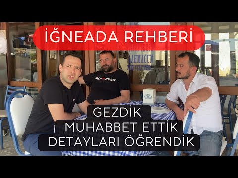 İğneada gezimiz. Esnafla muhabbet ettik bilgileri aldık. - Trakya rehberi iğneada