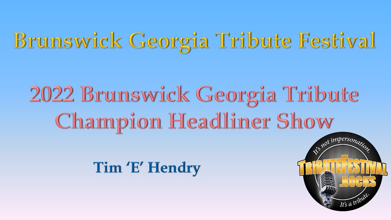 Tim 'E' Hendry 2022 Brunswick Tribute Champion Headliner Show