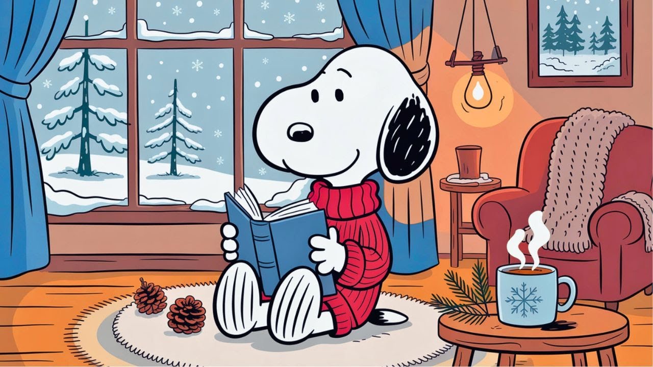 Cozy Winter Morning at Warm Cabin ❄️ Soft Jazz for Focus, Work & Snowy Days