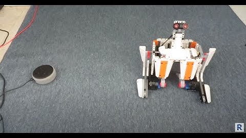 Ev3 Dancing Robot with Alexa echo dot