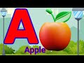 Phonics Song 2 with TWO Words in 3D - A For Airplane - ABC Alphabet Songs with Sounds for Children
