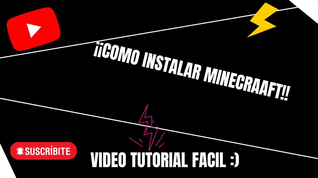 Como instalar Minecraft y Java (facilito). - YouTube