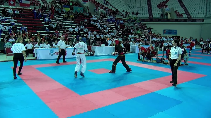 Alicia Osmanovic v Andrea Busa WAKO World Champion...