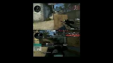 The only 2 existing videos of a legit 5 kills 1 shot in csgo side by side.