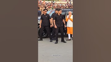 PM Narendra Modi Ji ka great entry 🚩 power of spg commando 👑🇮🇳🔥🦅#narendramodi #shorts #trending #spg