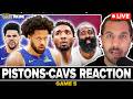 PISTONS-CAVS GAME 5 REACTION: James Harden &amp; Donovan Mitchell CLUTCH to beat Cade Cunningham