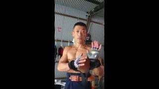 ボディーメーカーグローブ使用「筋トレ」