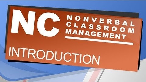 Classroom management Introduction