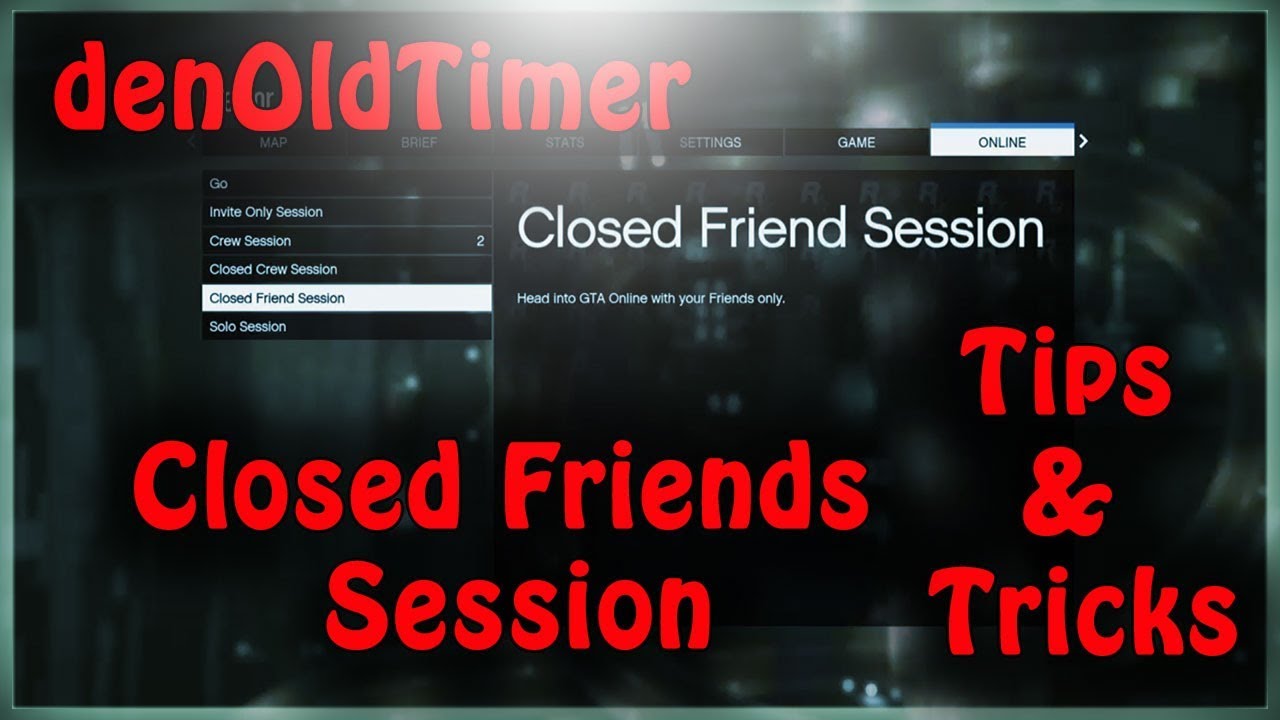 What is the difference between invite only and closed friend session?
