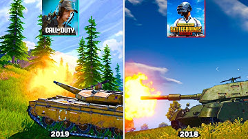 PUBG Mobile vs Call of Duty Mobile - Physics and Details Comparison[PART 2]
