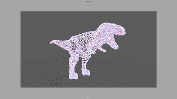 maya particles goal and instancer test