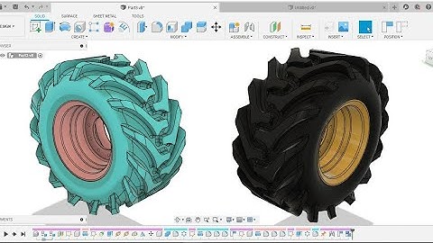 HEAVY DUTY TYRE | FUSION 360 TUTORIAL | SPARK PLUG