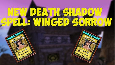 Wizard101:New Polaris Death Spell (Level 108): Winged Sorrow!