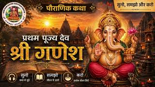 पौराणिक कथा – सुनो, समझो और करो | प्रथम पूज्य देव श्री गणेश की कथा Listen, Understand & Act