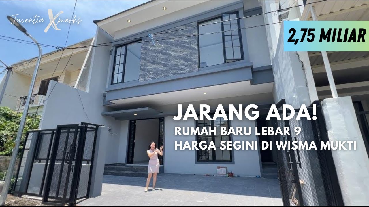 LANGKA! 2M-an Bisa Punya Rumah Lebar 9 || Dekat ke UNAIR dan Tengah Kota Surabaya